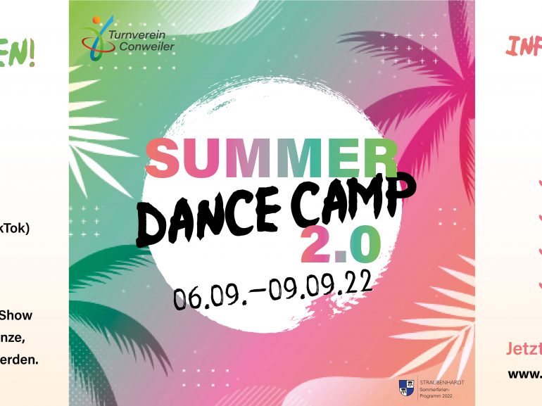 Das Summer Dance Camp geht in die 2. Runde! Jetzt Platz sichern!