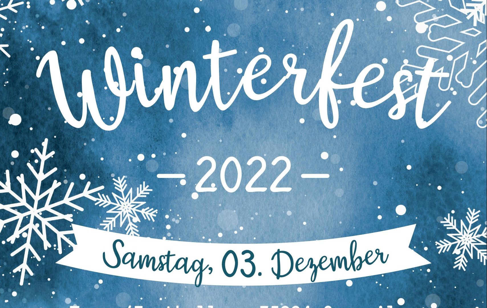 Winterfest 03.12.2022! Jahresabschlussfeier des TV Conweiler