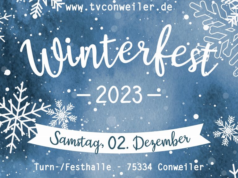 Alljährliches Winterfest am 02.12.2023