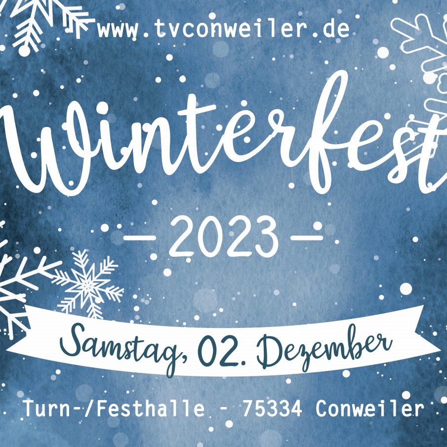 Alljährliches Winterfest am 02.12.2023